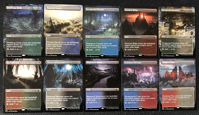 Slow Land MID/VOW (10 carte totali) Innistrad- Midnight Hunt Alternate Art